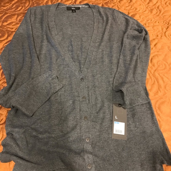 Mossimo Supply Co. Sweaters - NWT Mossimo Large Grey Lightweight Cardigan